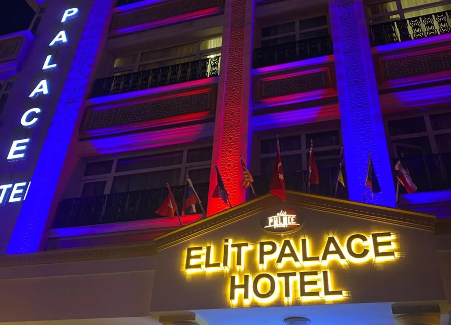 Elit Palace Hotel location